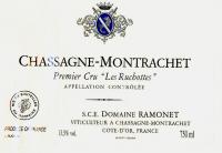2014 Ramonet Chassagne Montrachet 1er Les Ruchottes